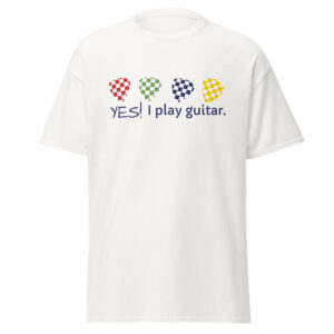 YES! I play guitar. Tee
